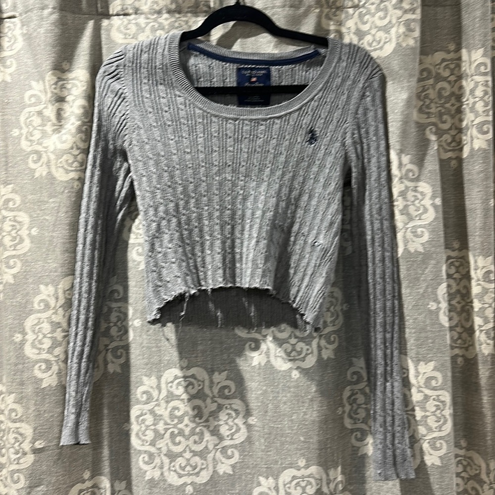 U.S. Polo Assn. Grey Sweatshirt